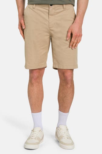 CALVIN KLEIN Chino-Shorts beige slim