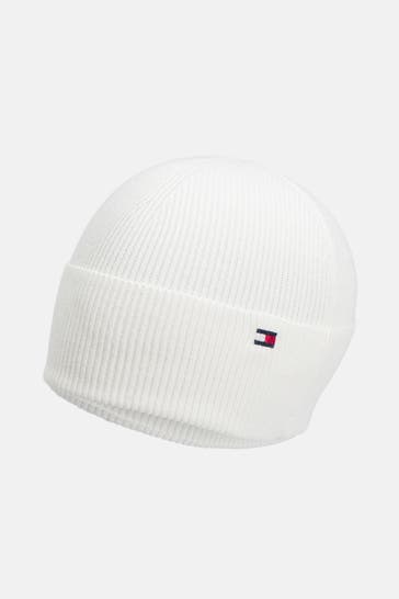 TOMMY HILFIGER Mütze weiß