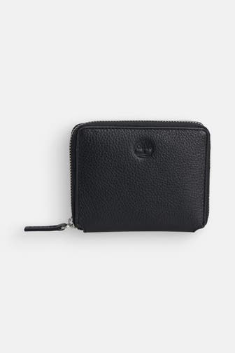 TIMBERLAND Ledergeldbörse schwarz
