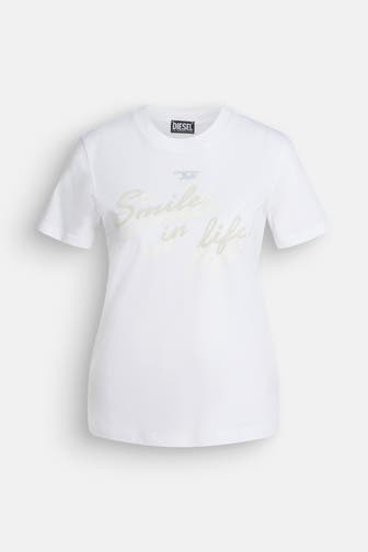 DIESEL T-Shirt weiß