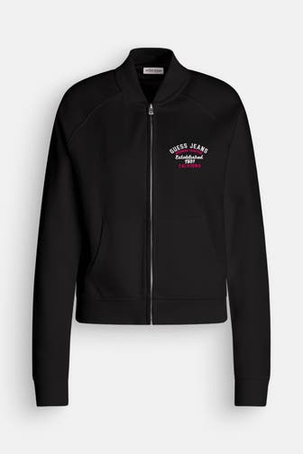 GUESS Sweatjacke schwarz