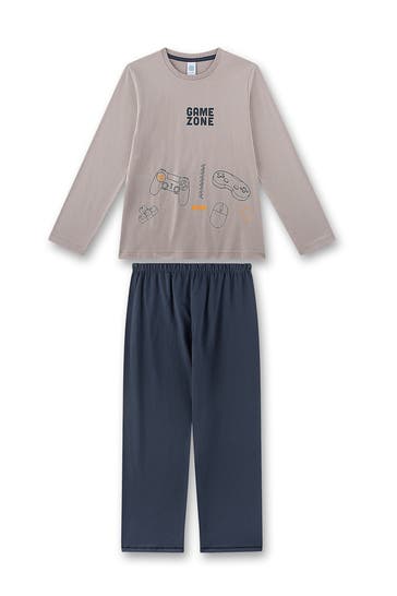 SANETTA Pyjama zweifarbig