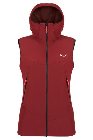 SALEWA Weste 'Sella DST' weinrot