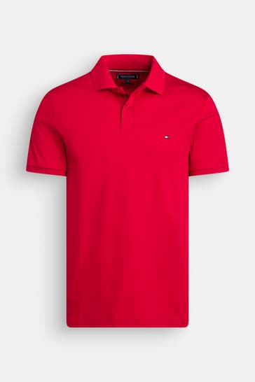 TOMMY HILFIGER Polo-Shirt rot