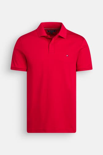 TOMMY HILFIGER Polo-Shirt rot