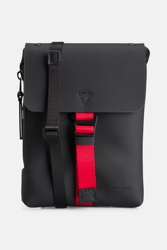 GASTON LUGA Umhängetasche 'Spläsh' schwarz