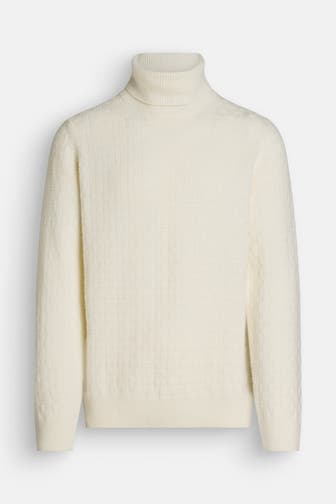 HECHTER Paris Rollkragenpullover ecru