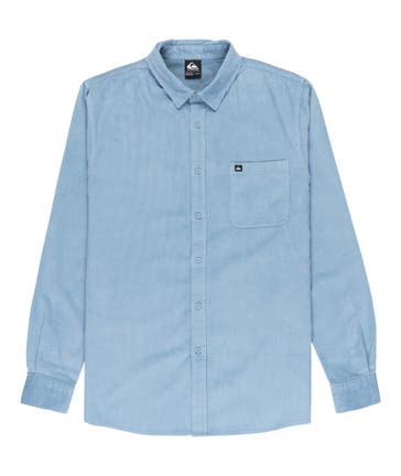 QUIKSILVER Overshirt 'Smoke' hellblau