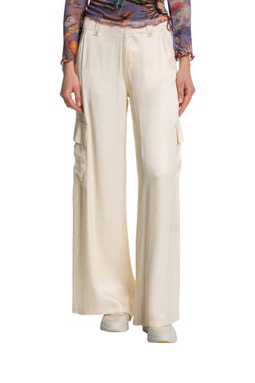 DESIGUAL - Stoffhose perlmutt