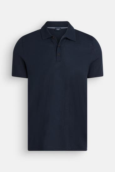 JOOP! - Feinstrick-Polo 'Bastian' schwarzblau