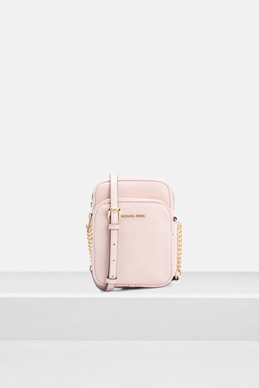 MICHAEL MICHAEL KORS Umhängetasche 'Jet Set Travel' rosé