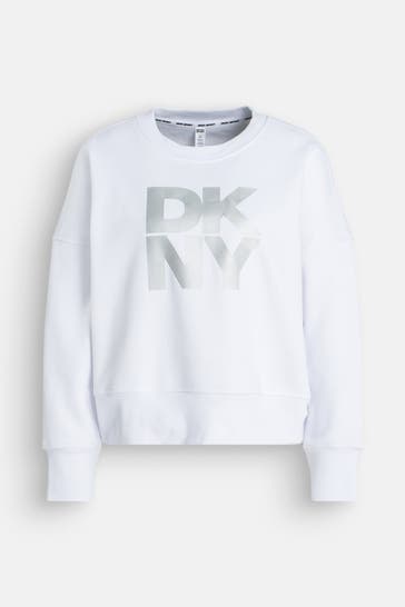 DKNY Sweatshirt weiß