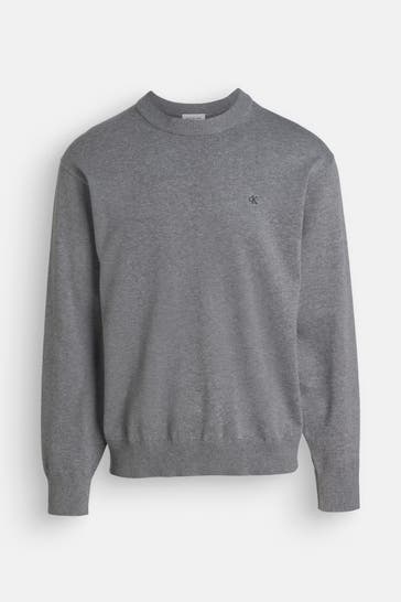 CALVIN KLEIN Strickpullover grau