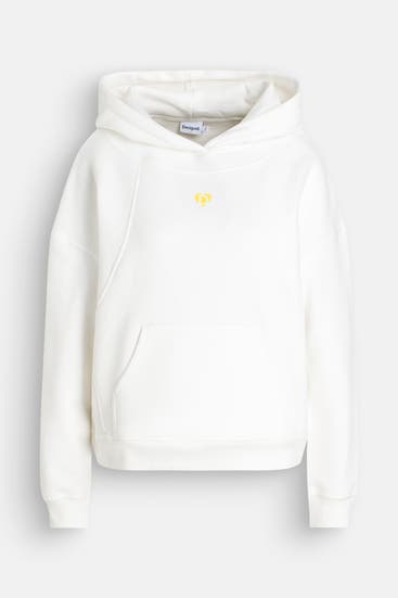 DESIGUAL - Hoodie ecru