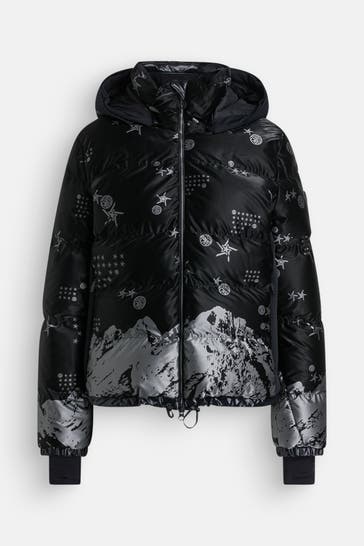 SPORTALM Ski-Daunenjacke gemustert 