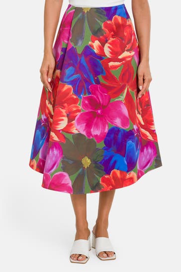 TED BAKER Midi-Rock 'Joralee' mehrfarbig