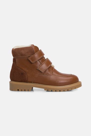 WHEAT Lederstiefel 'Stewie Tex' braun