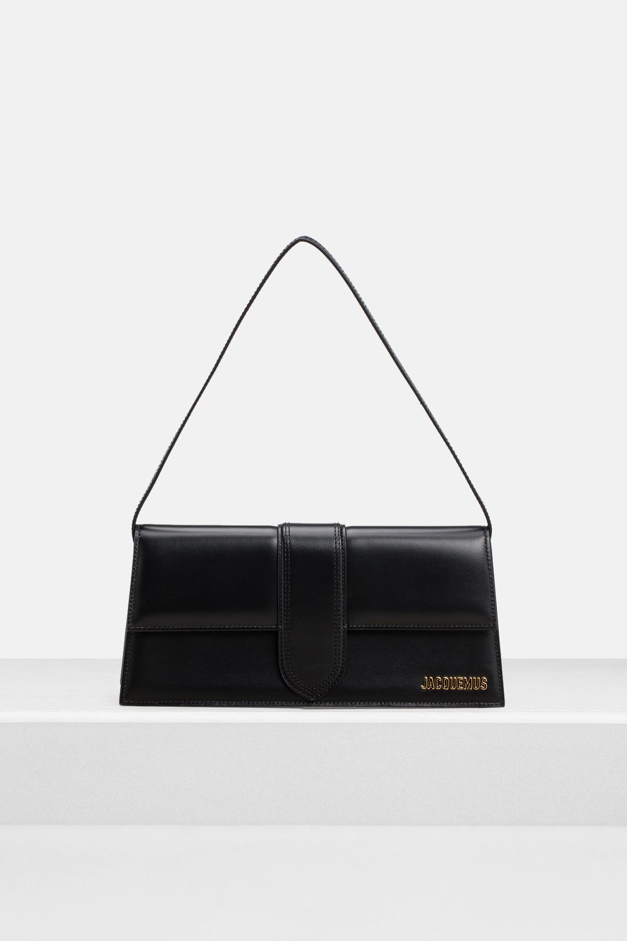 JACQUEMUS Schultertasche schwarz, Bild 1