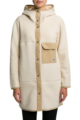 THE NORTH FACE Fleecejacke offwhite