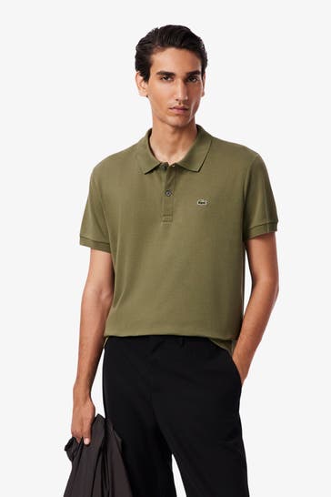 LACOSTE Polo-Shirt khaki