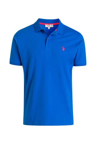 U.S. POLO ASSN. Polo-Shirt blau