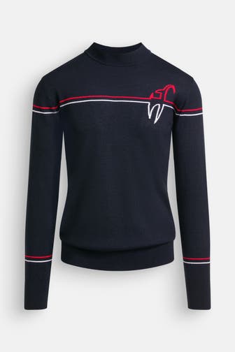 TONI SAILER Wollpullover 'Bertl' gemustert