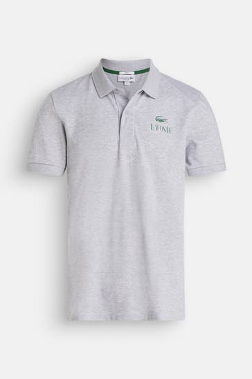 LACOSTE Polo-Shirt hellgrau