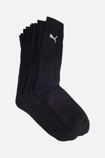 PUMA 11er-Pack Socken schwarz