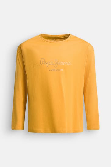 PEPE JEANS Longsleeve 'Vita Ls' sonnengelb