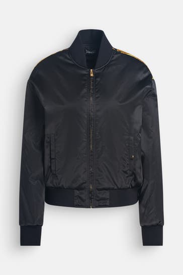 VERSACE Blouson schwarz