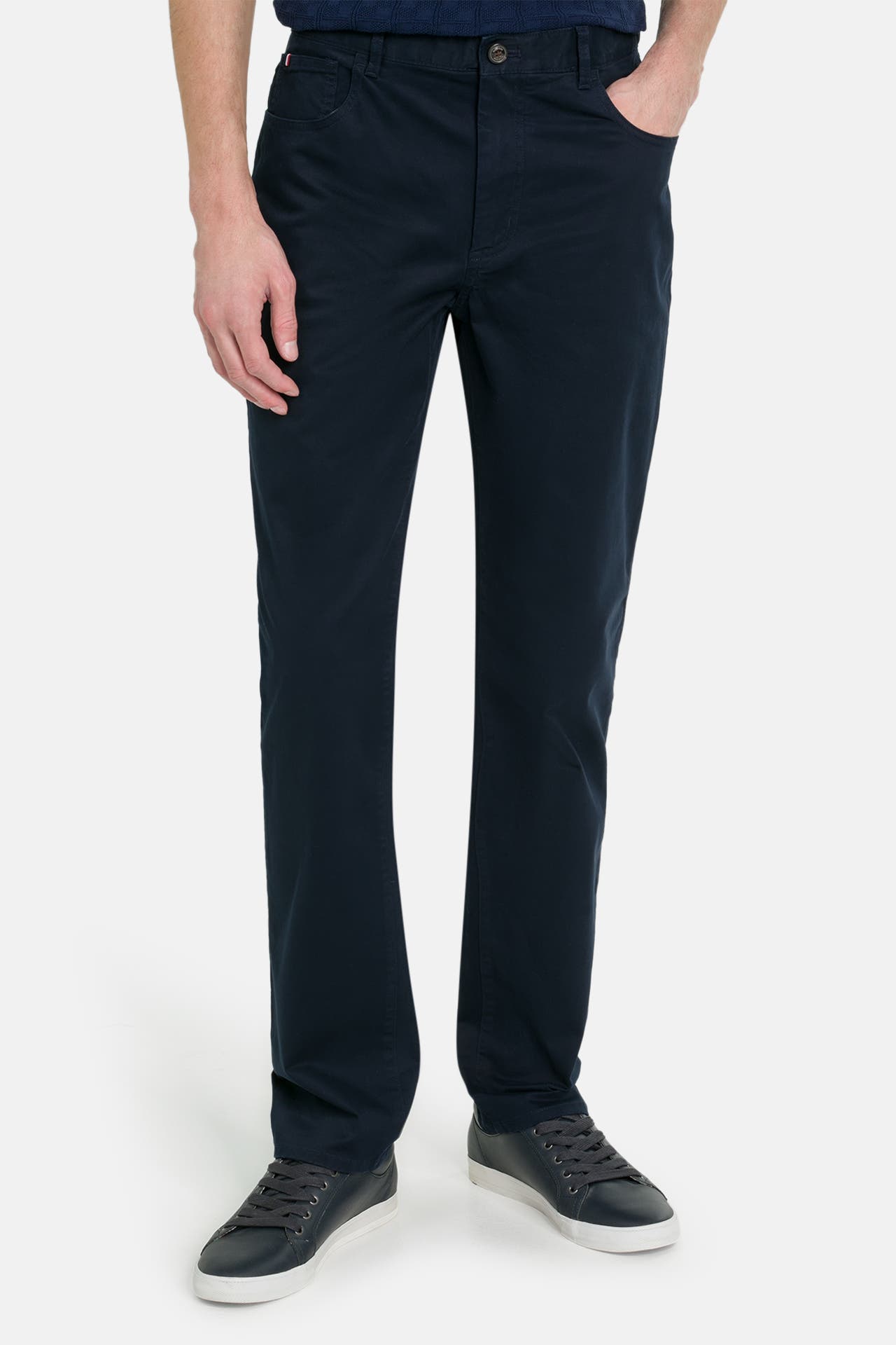 TOMMY HILFIGER Stoffhose 'Denton' dunkelblau, Bild 1