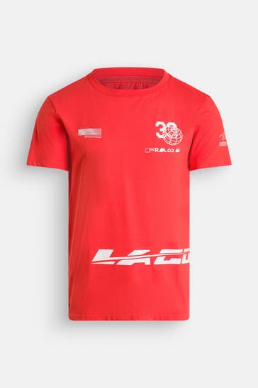 LACOSTE T-Shirt orange