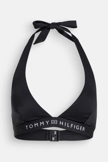 TOMMY HILFIGER Bikini-Top schwarz