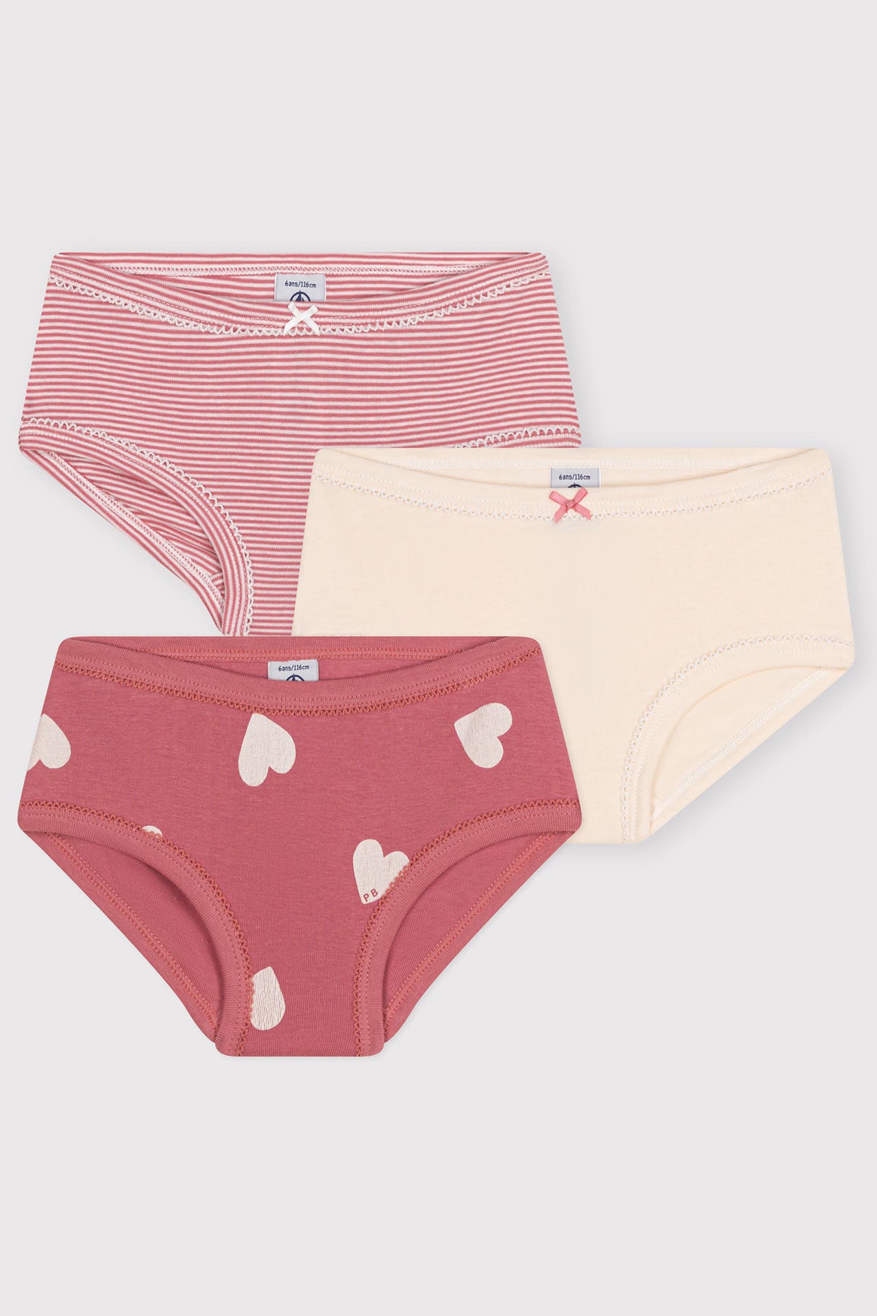 PETIT BATEAU 3er-Pack Unterhosen mehrfarbig, Bild 1