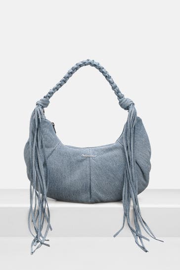 HOLZWEILER Schultertasche 'Cocoon Small' hellblau