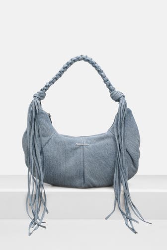 HOLZWEILER Schultertasche 'Cocoon Small' hellblau