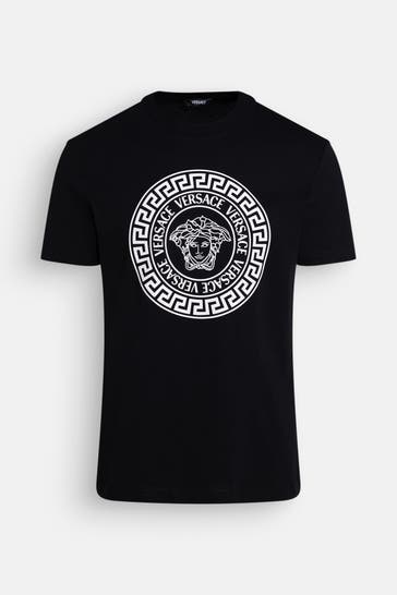 VERSACE T-Shirt schwarz