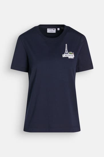 LACOSTE T-Shirt nachtblau