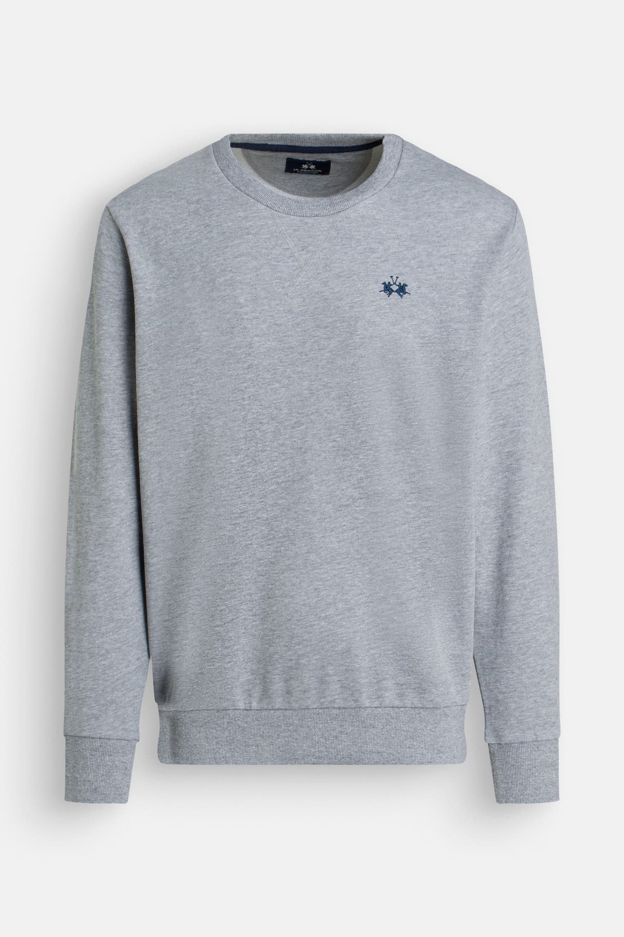 LA MARTINA Sweatshirt hellgrau meliert, Bild 1