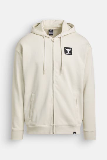 UNDER ARMOUR Sweatjacke ecru