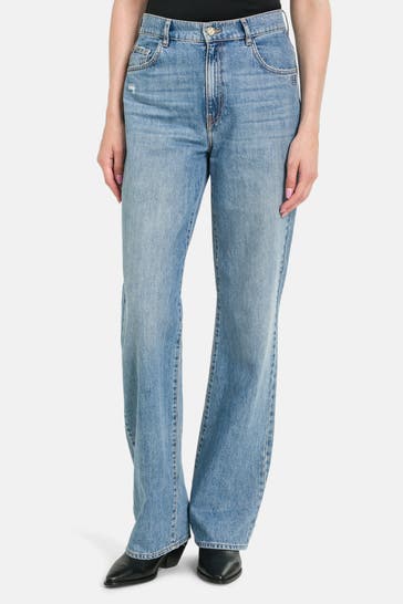RIANI Jeans blau flared