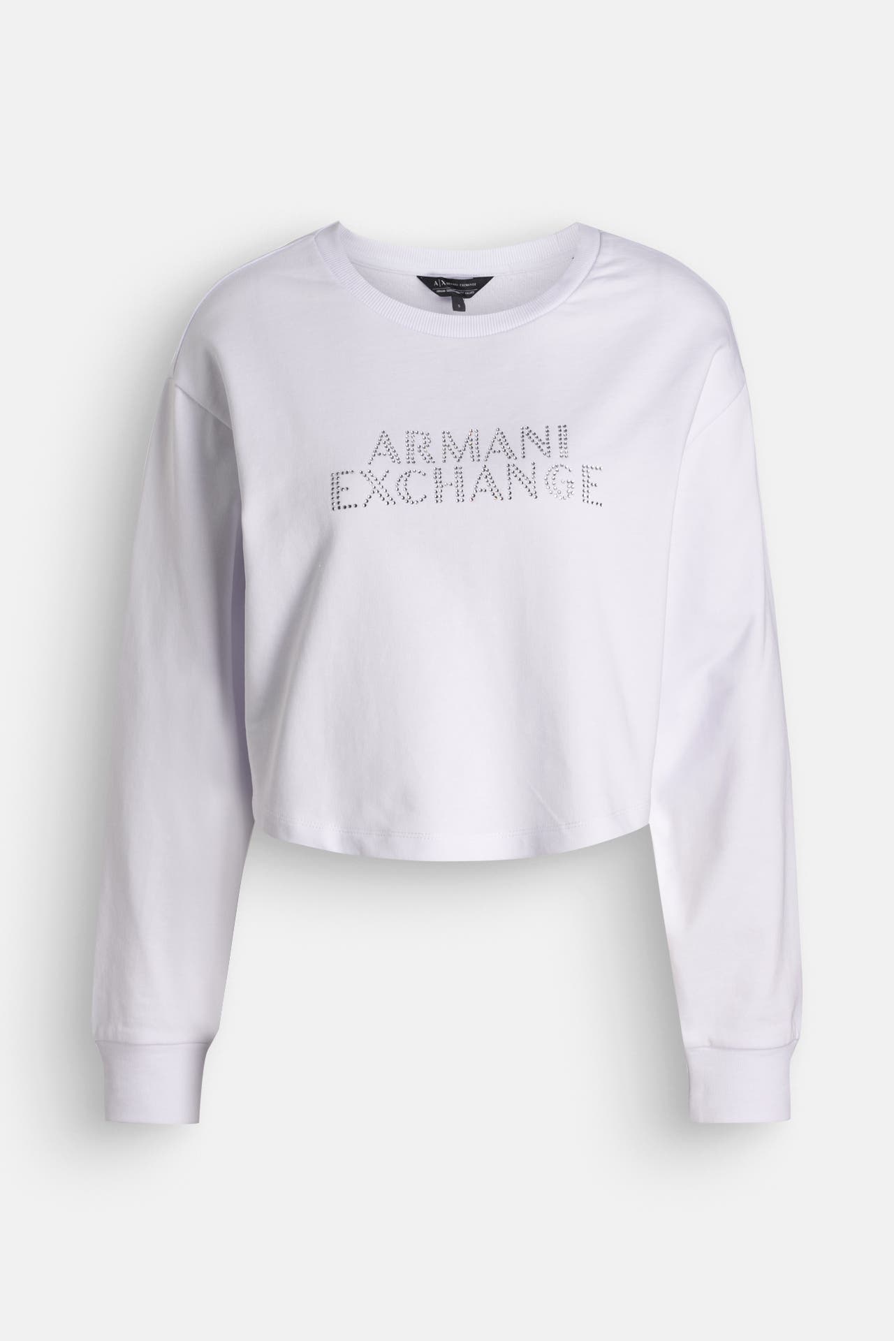 ARMANI EXCHANGE Sweatshirt 'Felpa' weiß, Bild 1