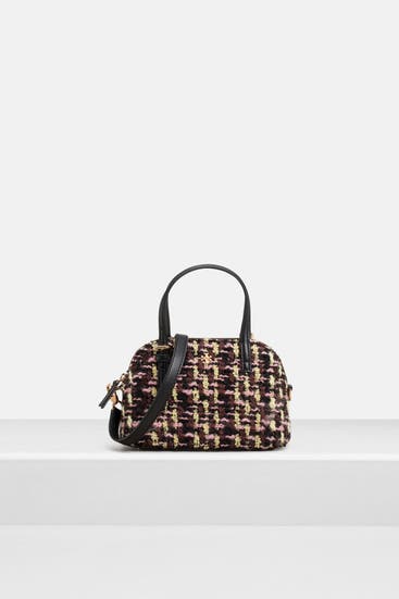 TORY BURCH - Handtasche 'Emerson Tweed' mehrfarbig