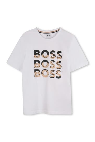 BOSS T-Shirt weiß