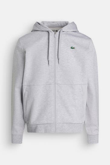 LACOSTE Sweatjacke grau