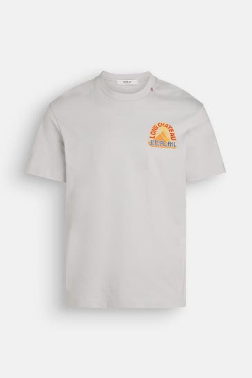REPLAY T-Shirt hellgrau