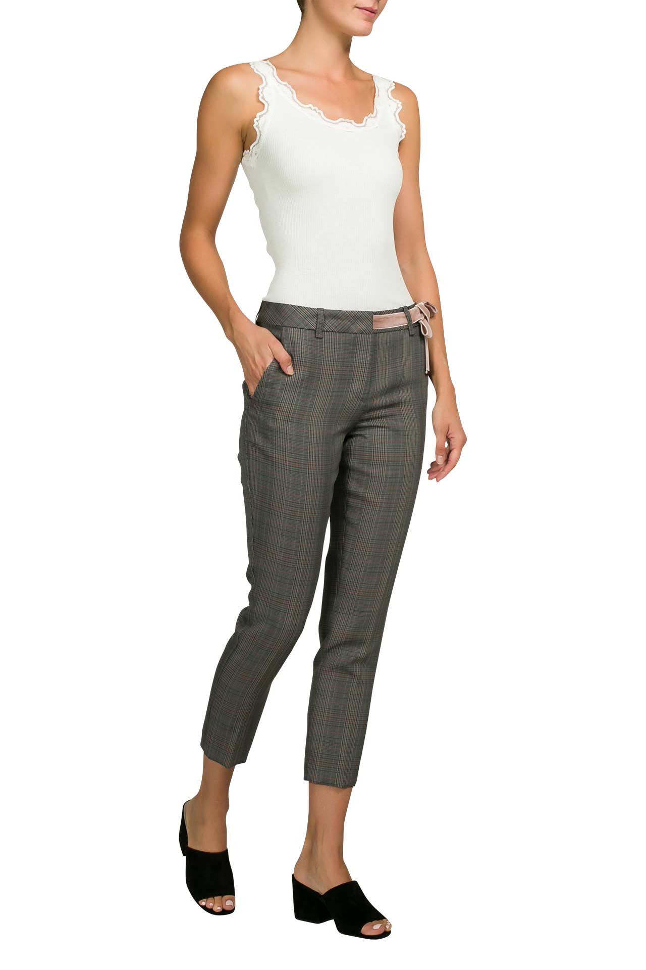 ROSEMUNDE Seidenmix-Top weiß, Bild 1