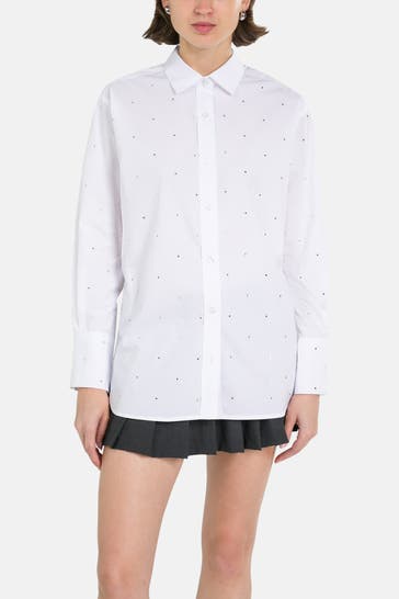 DKNY Casual-Bluse weiß