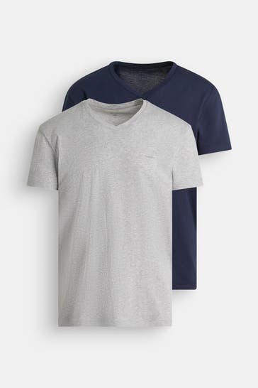 GANT 2er T-Shirt zweifarbig