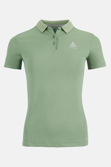 ODLO Polo-Shirt hellgrün